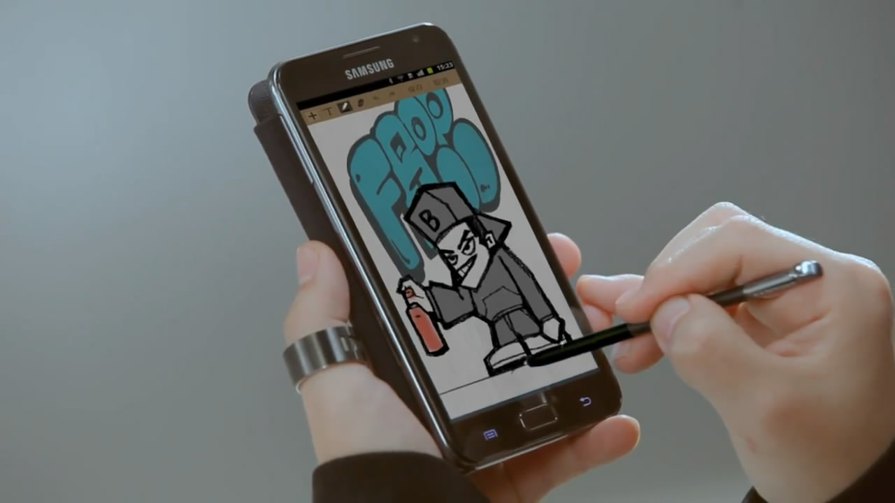 三星手機(jī)宣傳片，寫(xiě)意人生fell free，抓住眼球，勇于創(chuàng)新，手機(jī)廣告中的翹楚！